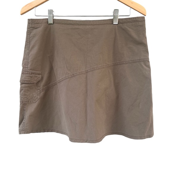 Aventura Cargo Skirt - Chocolate Brown Size 10 - Picture 1 of 7